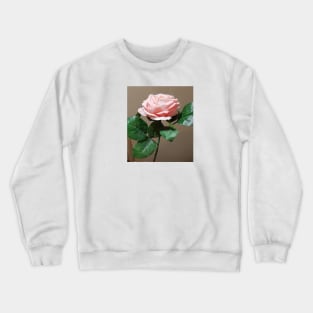 A pink rose Crewneck Sweatshirt